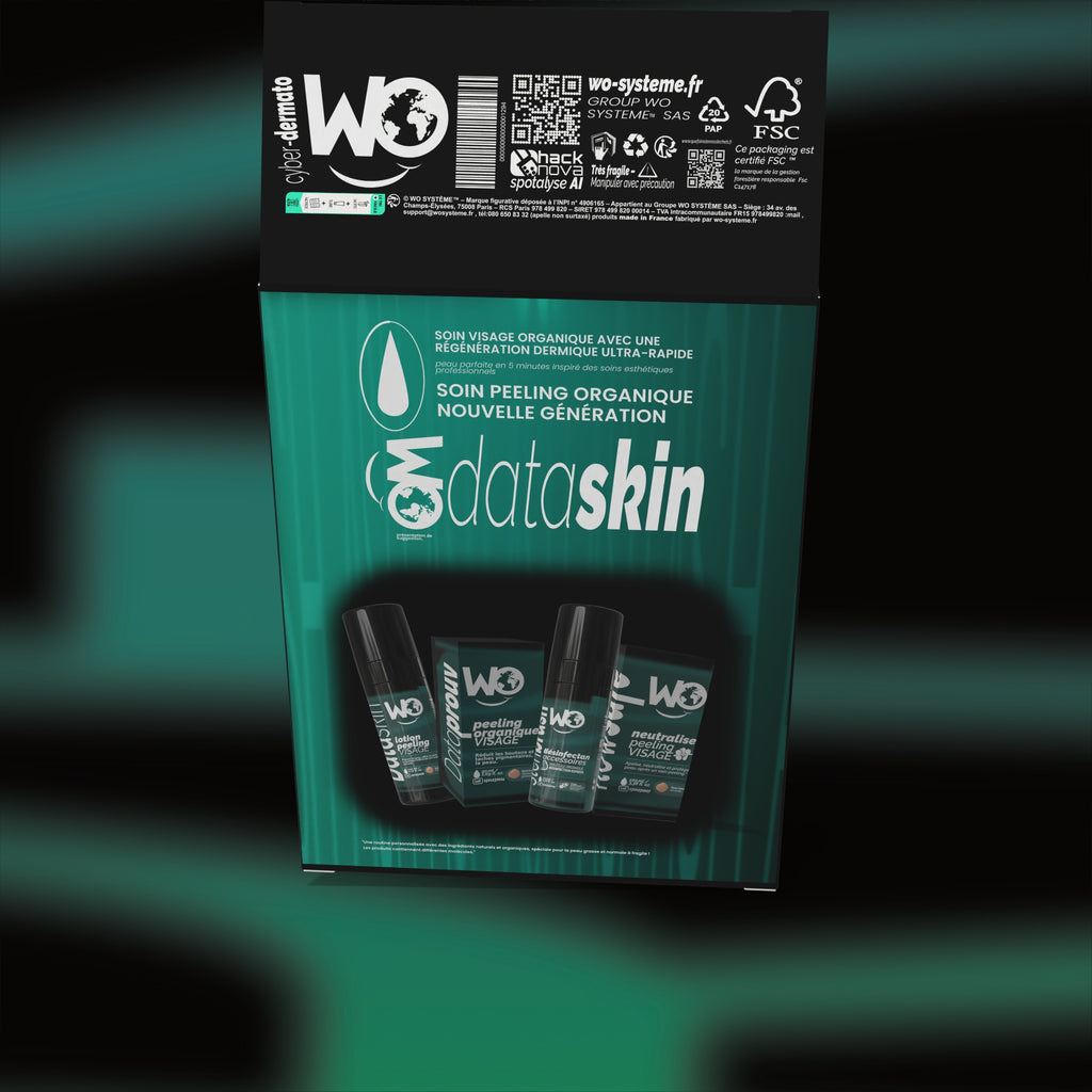 Peeling box kit – normal to fragile skin, smoothes and brightens the skin